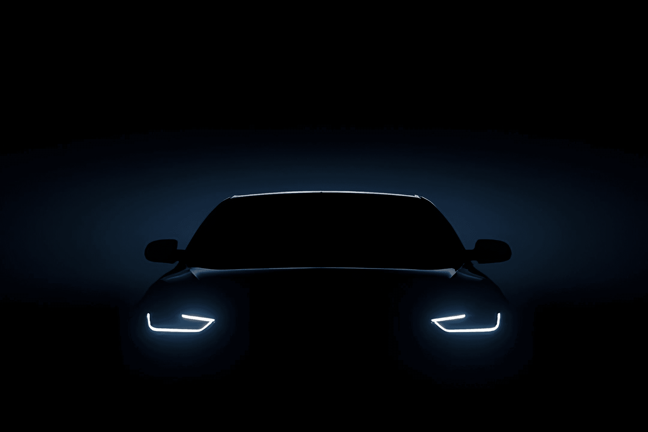 Modern car interior background